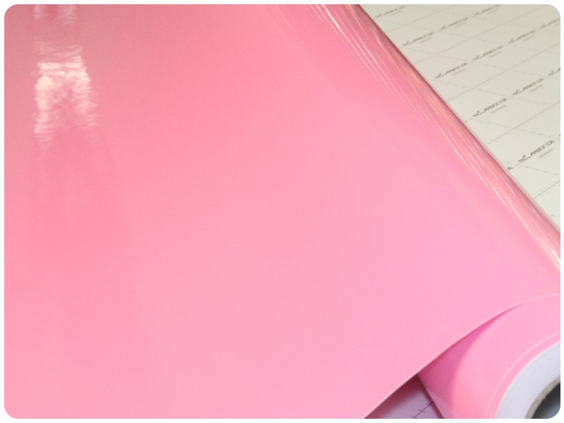 Μεμβράνη Αυτοκόλλητο Ροζ Γυαλιστερό 500x152cm Bubble Free 636