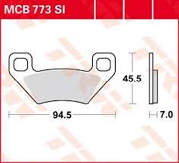 ΤΑΚΑΚΙΑ MCB773SI TRW LUCAS ΓΕΡΜΑΝΙΑΣ F395