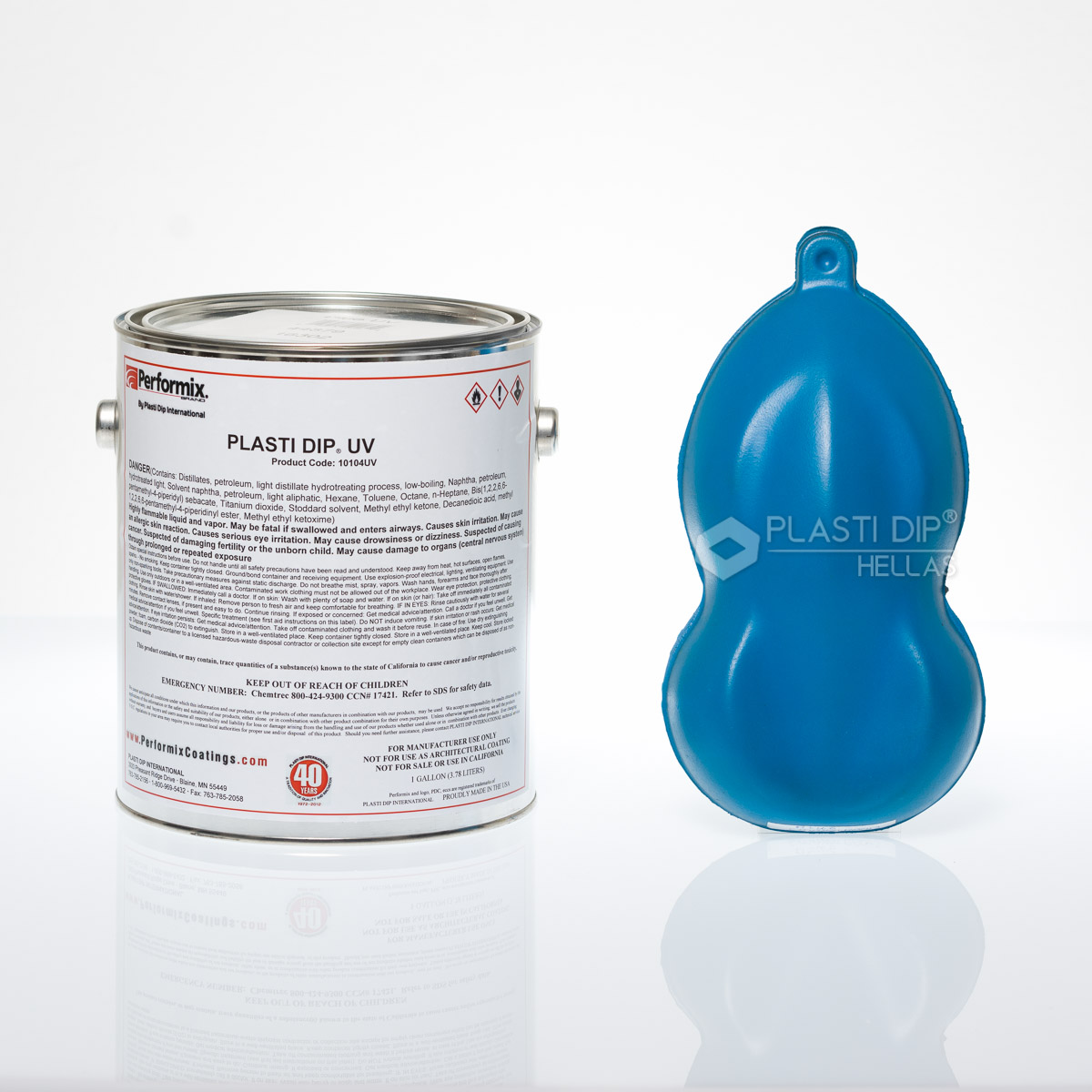 Plasti dip σε Υγρή μορφή Blue Unthinned(παχύρευστο)