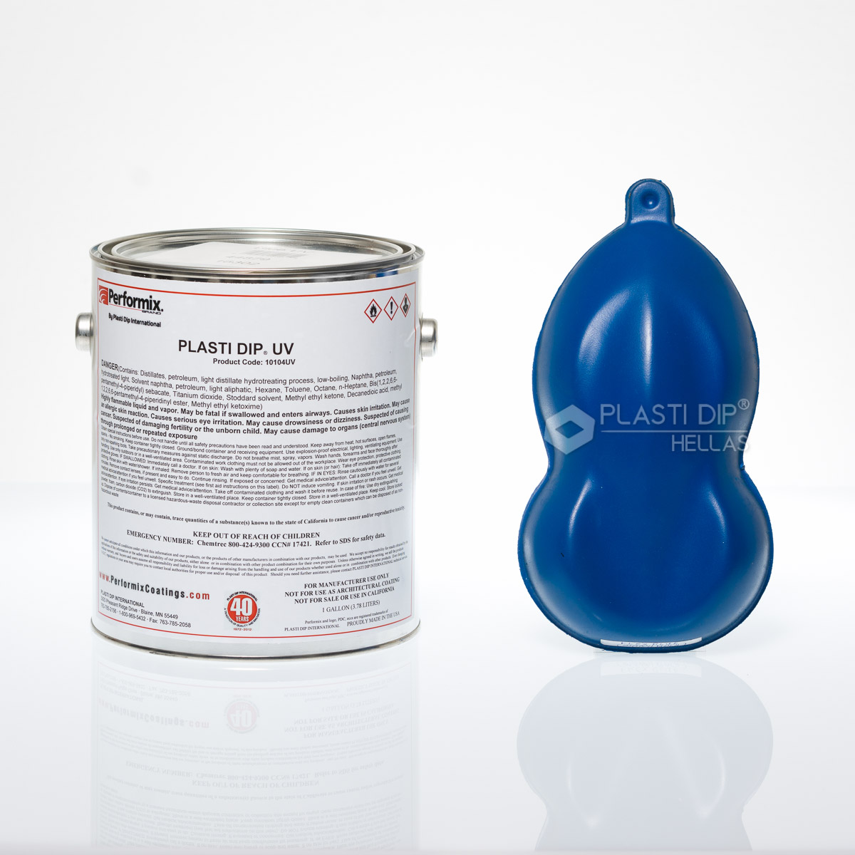 Plasti dip σε Υγρή μορφή Flex Blue Unthinned(παχύρευστο)