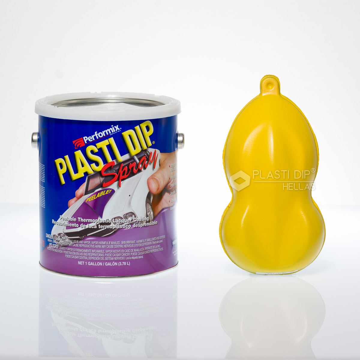 Plasti dip σε Υγρή μορφή Yellow Sprayable(έτοιμο για ψεκασμό)