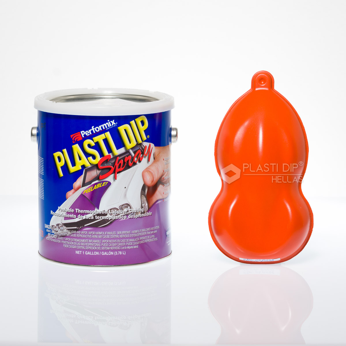 Plasti dip σε Υγρή μορφή Hemi Orange Sprayable(έτοιμο για ψεκασμό)