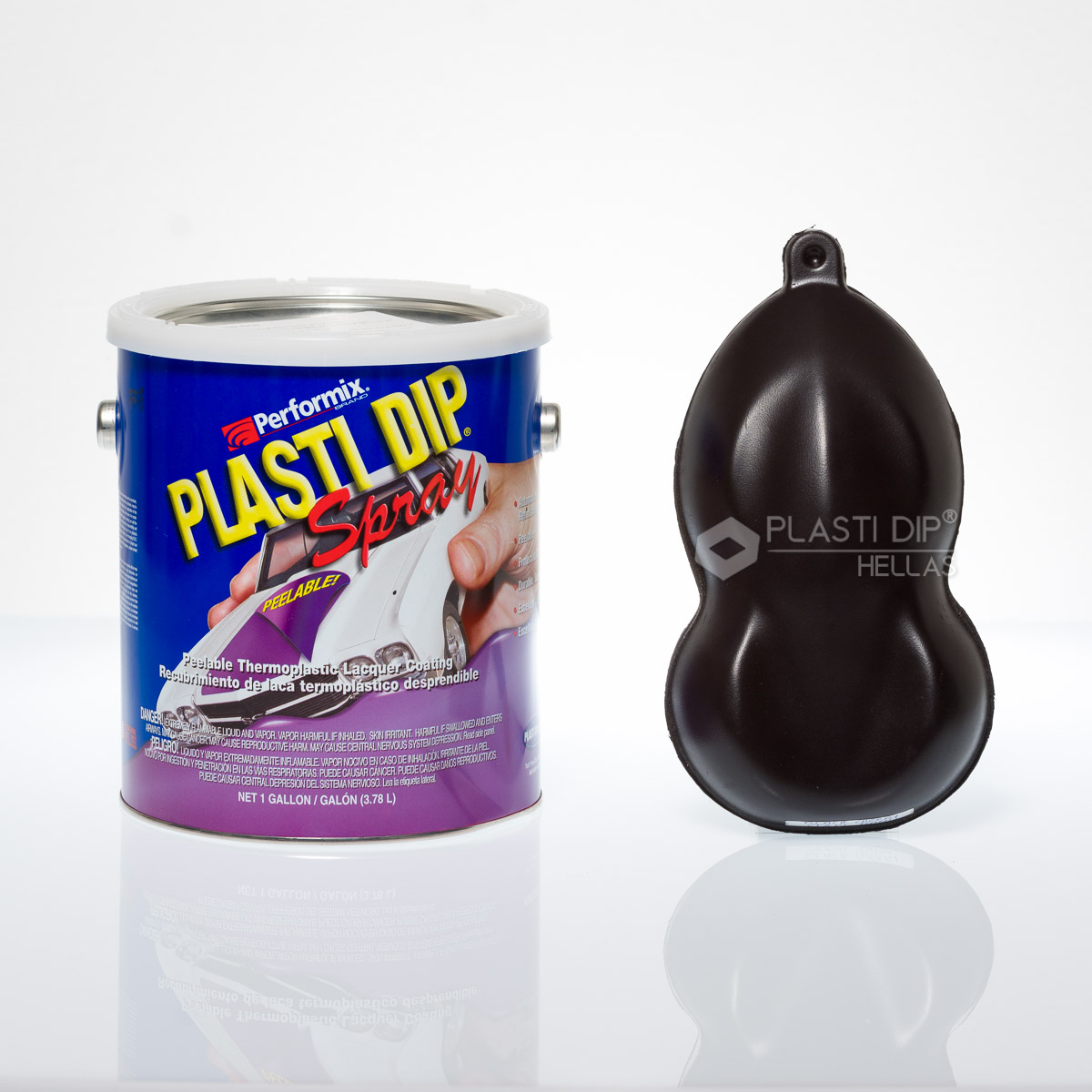 Plasti dip σε Υγρή μορφή Black Sprayable(έτοιμο για ψεκασμό)