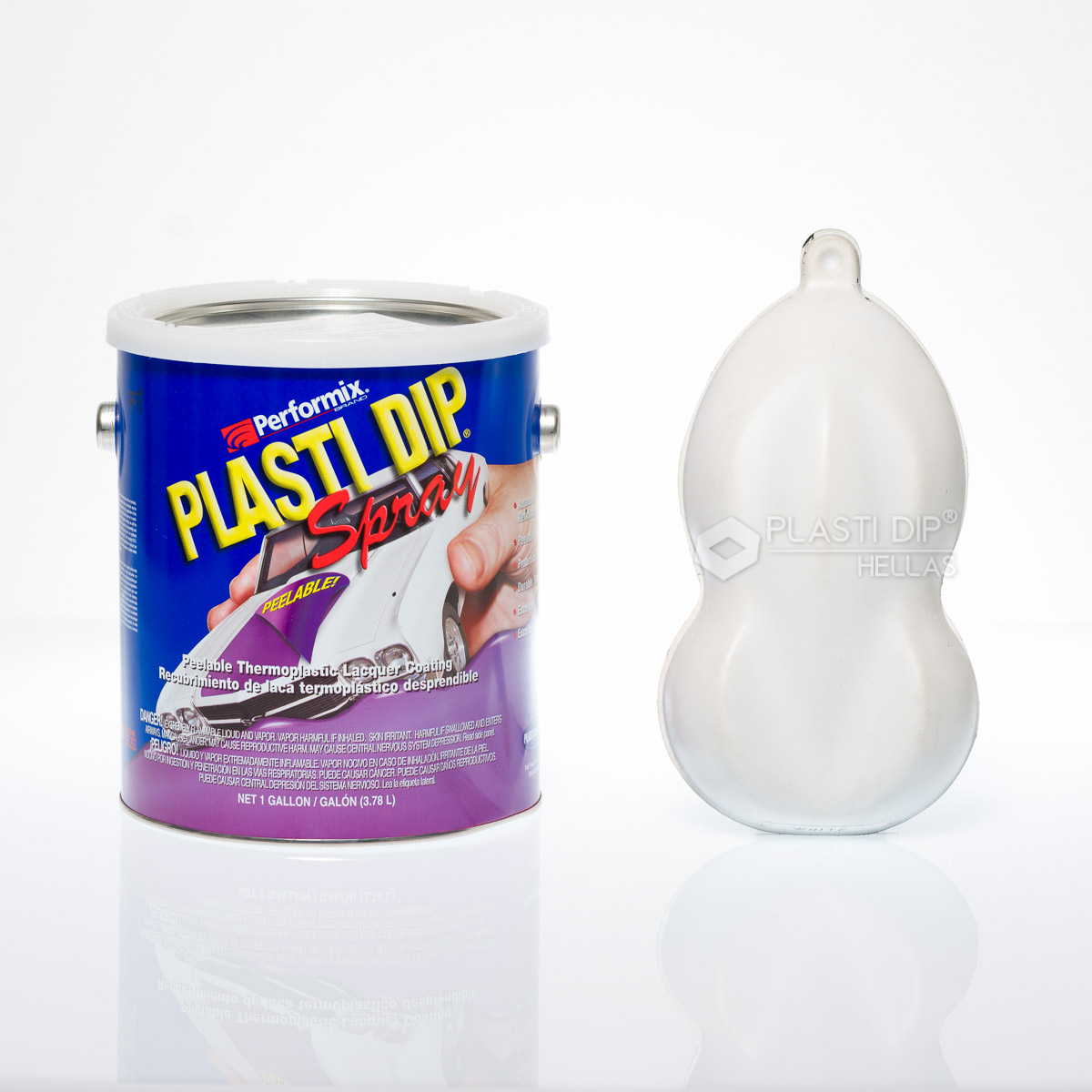Plasti dip σε Υγρή μορφή White Sprayable(έτοιμο για ψεκασμό)
