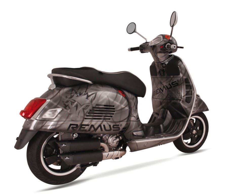 REMUS ΤΕΛΙΚΑ Stainless Steel Scooter RSC - Sportexhaust - Scooter RSC Dual Flow ΓΙΑ VESPA GTS 300 16-