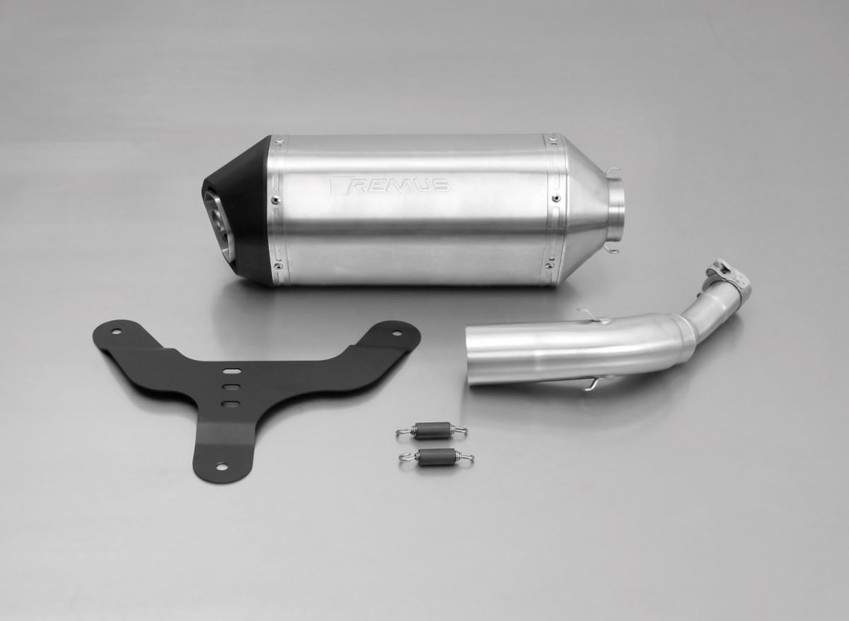 REMUS ΤΕΛΙΚΟ Stainless Steel Scooter Sportexhaust Για VESPA GTS 250 Ie 05-