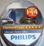 PHILIPS ΣΕΤ H4 DIAMOND VISION