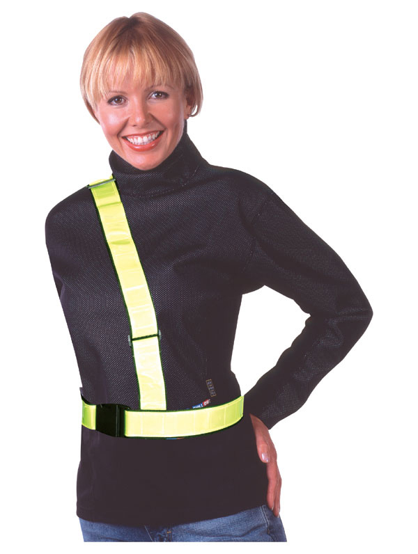 Oxford Reflective H-Belt Yellow  Ιμάντες Αντανακλαστικά