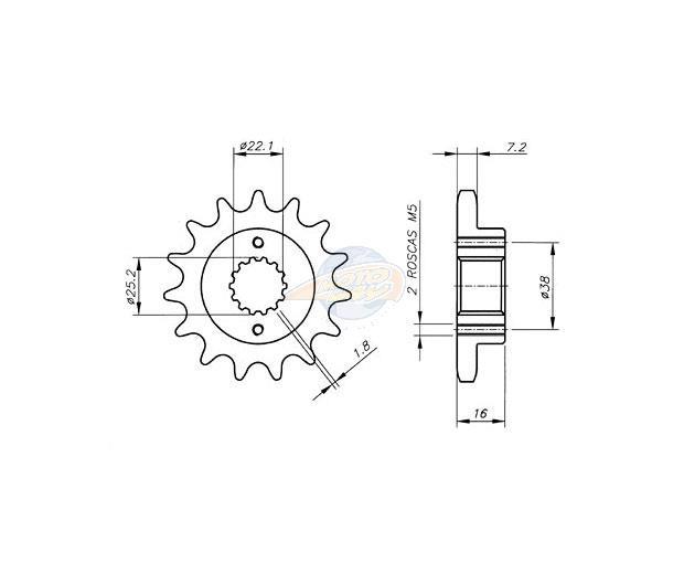 ΓΡΑΝΑΖΙΑ ΚΙΝΗΣΗΣ VAZ CΒ01.516-Z16 ST4