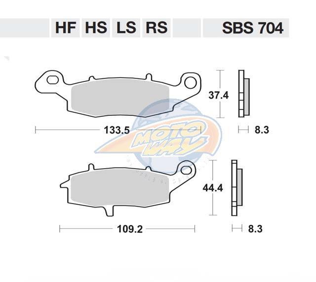 ΤΑΚΑΚΙΑ SBS 704HF FA231 STD FR