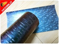 Μεμβράνη Αυτοκόλλητο Flip Flop Χαμαιλέων Matrix Μπλέ 50x152cm Bubble Free