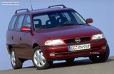 Κοτσαδόροι Opel Astra Opel Astra Stationwagon 91-2/98