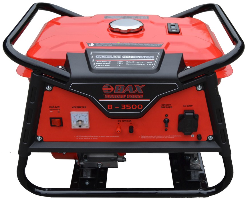 Ηλεκτρογεννήτρια Βενζίνης BAX RAPTOR B-3500 2.500W