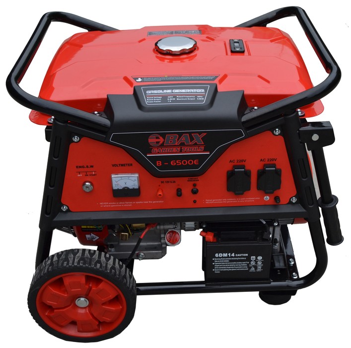 Ηλεκτρογεννήτρια Βενζίνης BAX RAPTOR B-6500E 5.000W