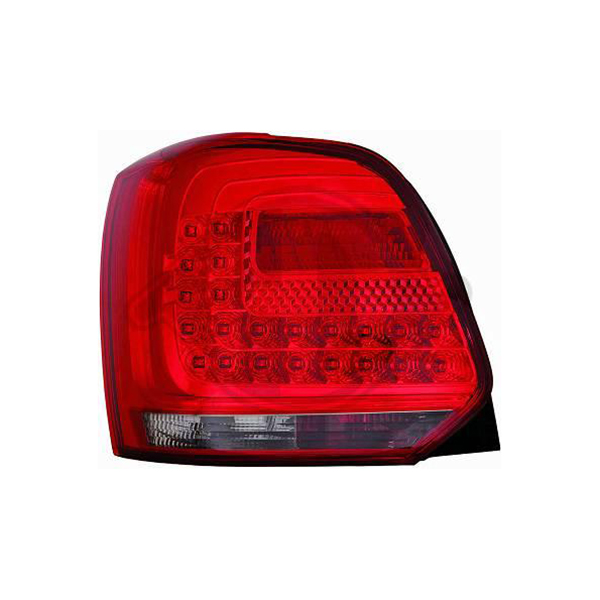Πισινά Φανάρια diederichs VW POLO 6R1 09+ RED/SMOKE+LED
