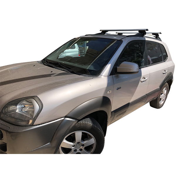 Kit Μπάρες MENABO Αλουμινίου - Πόδια για Hyundai Tucson 2004-2010