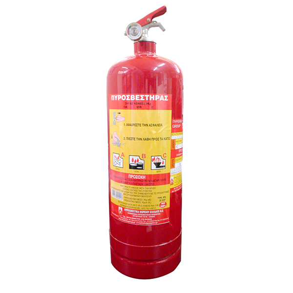 Πυροσβεστήρας 3kg Ξηράς Κόνεως ABC - Α200 - Σκόνη